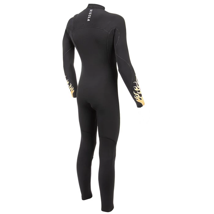 Vissla 3/2 High Seas Fire Chest Zip Wetsuit - Big Boys' 2 Vissla 3/2 High Seas Fire Chest Zip Wetsuit - Big Boys' - Image 2