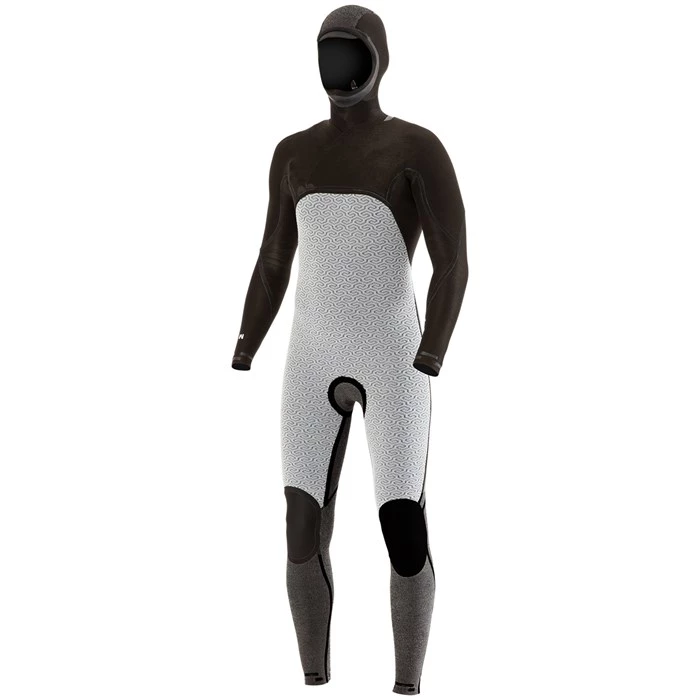 Vissla 7 Seas 5/4 Chest Zip Hooded Wetsuit 3 Vissla 7 Seas 5/4 Chest Zip Hooded Wetsuit - Image 3